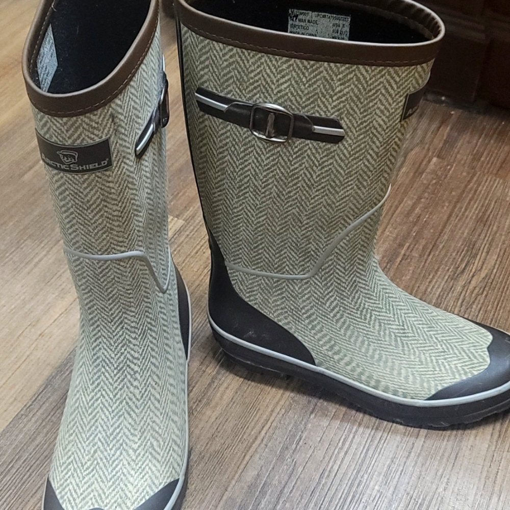 Rain boots Sryic shield